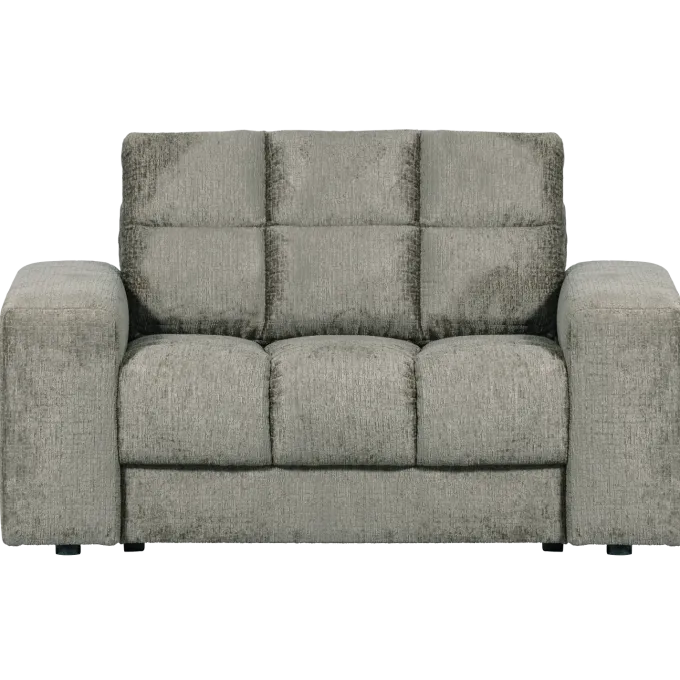Woood Second date loveseat structure velvet frost