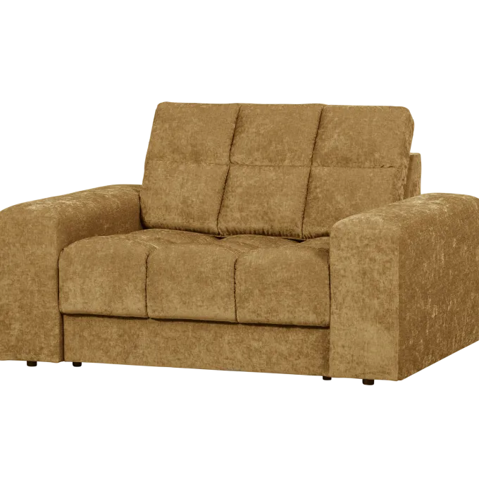 Woood Second date loveseat vintage goud