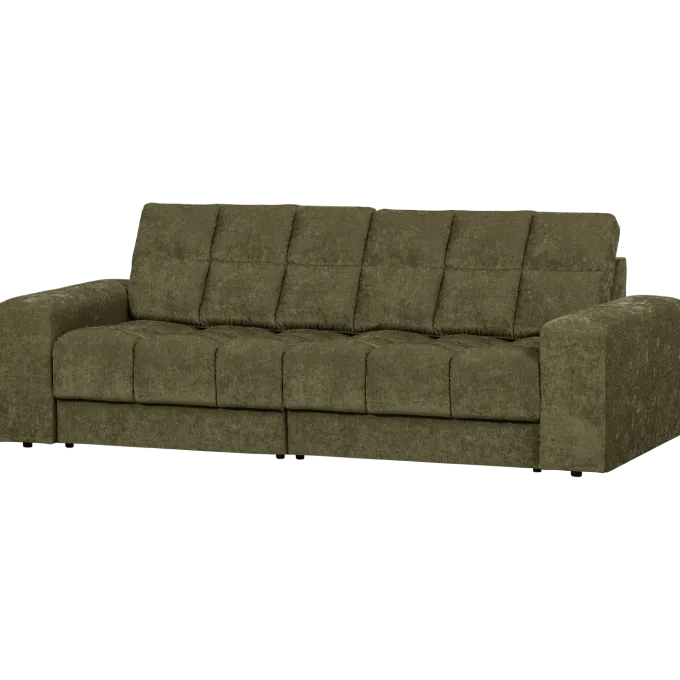Woood Second date 2-zits bank vintage groen