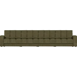 Woood Second date 4-zits bank vintage groen