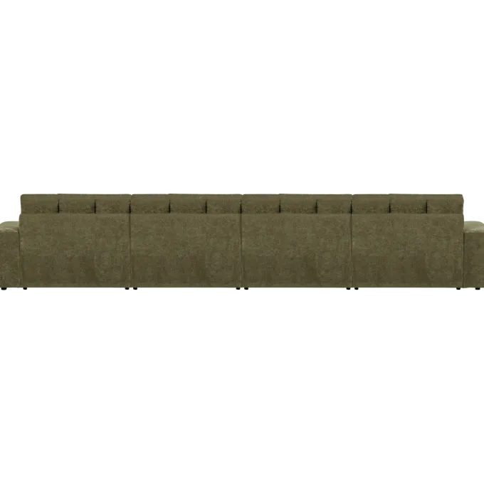 Woood Second date 4-zits bank vintage groen