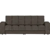 Woood Second date 2-zits bank vintage warm grijs