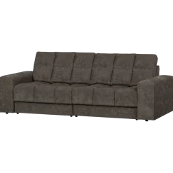 Woood Second date 2-zits bank vintage warm grijs