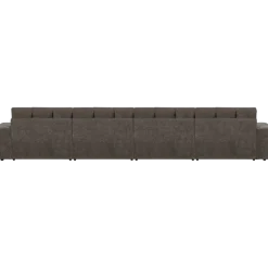 Woood Second date 4-zits bank vintage warm grijs