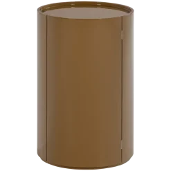 Woood Sera Ronde Kast 72xo45 Cm Hout Hoogglans Honinggeel [fsc]