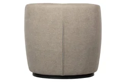 Woood Serra Draaifauteuil Geweven Stof Zand