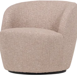 Woood Serra Draaifauteuil Naturel Melange