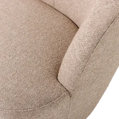 Woood Serra Draaifauteuil Naturel Melange
