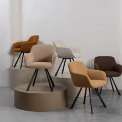 Woood Showroommodel Juno eetkamerstoel mesh spices
