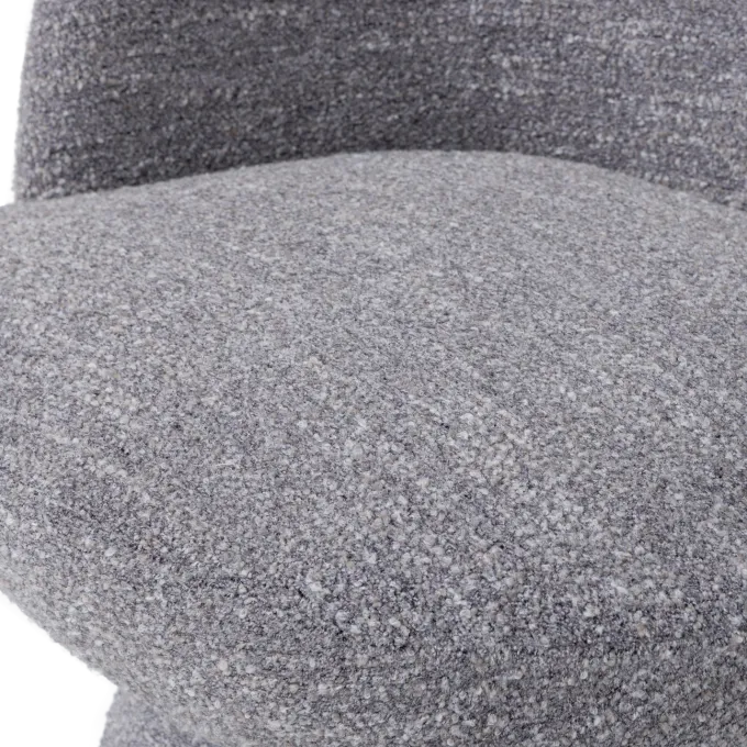 Woood Shuffle Draaifauteuil Grijs Melange