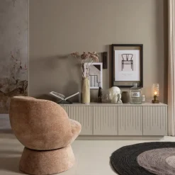 Woood Shuffle draaifauteuil naturel