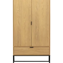 Woood Silas 2-deurs kast eiken decor [fsc]
