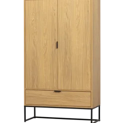 Woood Silas 2-deurs kast eiken decor [fsc]
