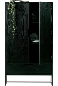 Woood Silas 2-deurs Kast Essen Blacknight [fsc]