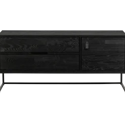 Woood Silas tv meubel 120cm essen blacknight [fsc]