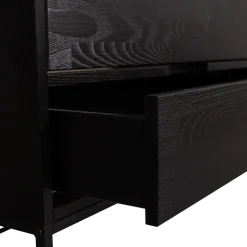 Woood Silas tv meubel 120cm essen blacknight [fsc]