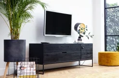 Woood Silas Tv Meubel Essen Blacknight [fsc]