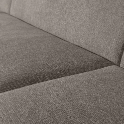Woood Sloping u-vorm bank grijs melange