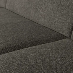 Woood Sloping u-vorm bank grijs/zwart melange