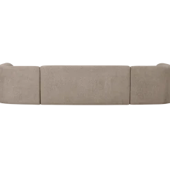 Woood Sloping u-vorm bank naturel melange
