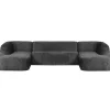Woood Sloping u-vorm bank structure velvet mountain
