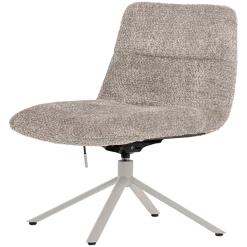 Woood Soren Verstelbare Draaifauteuil Wollig Grijs