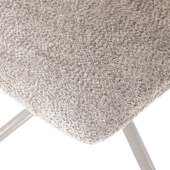 Woood Soren Verstelbare Draaifauteuil Wollig Grijs