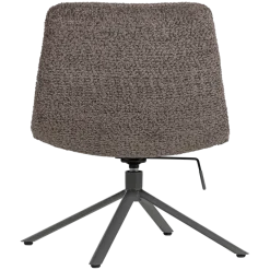 Woood Soren Verstelbare Draaifauteuil Wollig Bruin