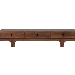 Woood Staes tv-meubel 3 lades mango hout walnoot