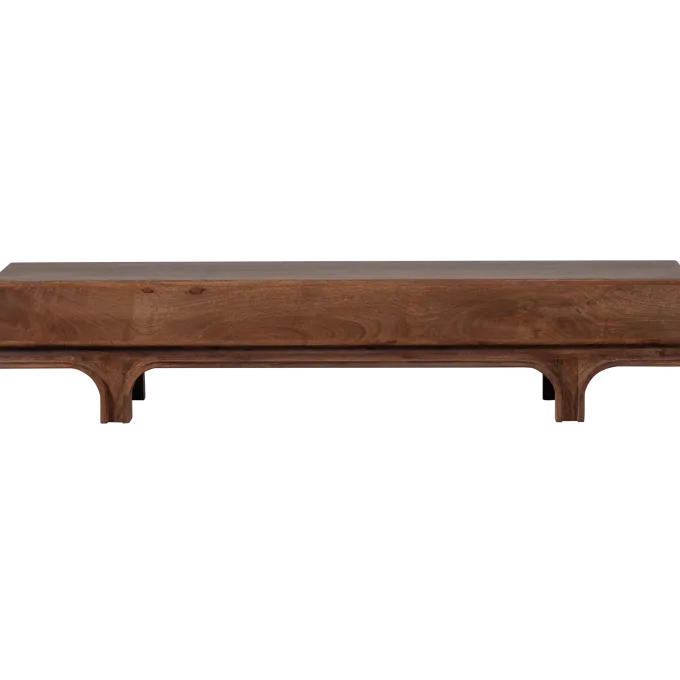 Woood Staes tv-meubel 3 lades mango hout walnoot