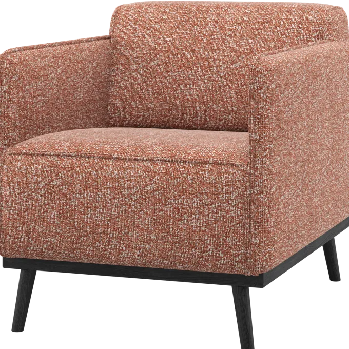 Woood Statement Fauteuil Met Arm Terra Melange