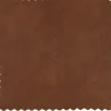 Woood Statement hocker lederlook cognac