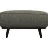Woood Statement hocker structure velvet frost