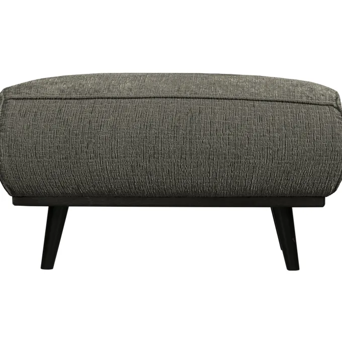 Woood Statement hocker structure velvet frost