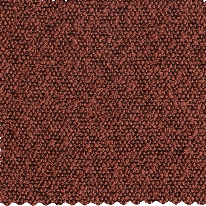 Woood Statement hoekbank links bouclé chestnut