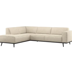 Woood Statement Hoekbank Links Beige Melange
