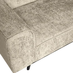 Woood Statement hoekbank rechts structure velvet wheatfield