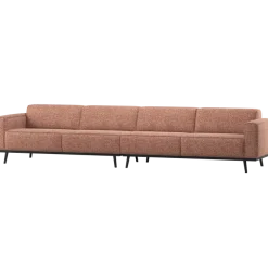 Woood Statement Xl 4-Zits Bank 372 Cm Terra Melange