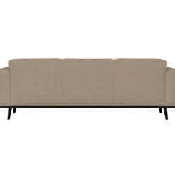 Woood Statement 3-zits bank 230 cm bouclé beige
