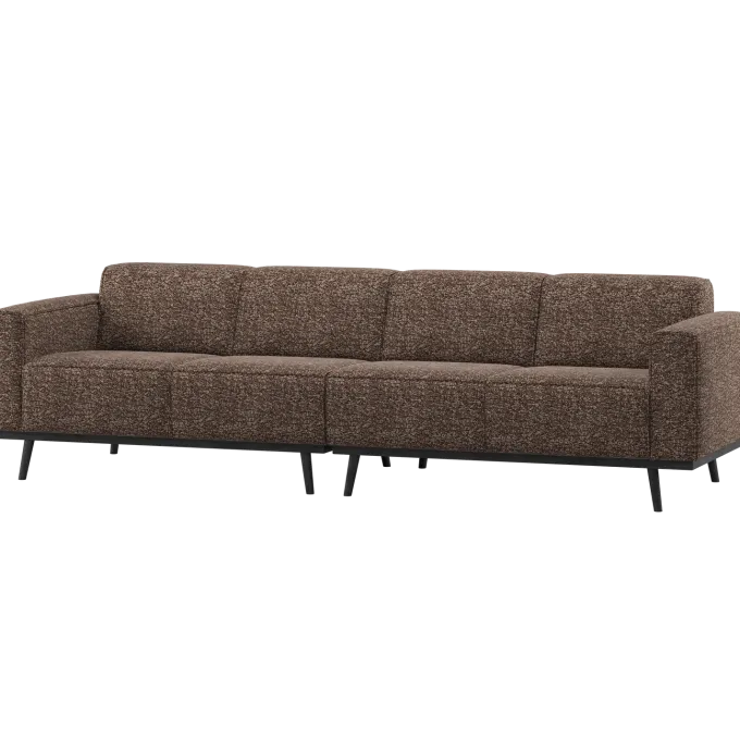 Woood Statement 4-Zits Bank 280 Cm Bruin Melange