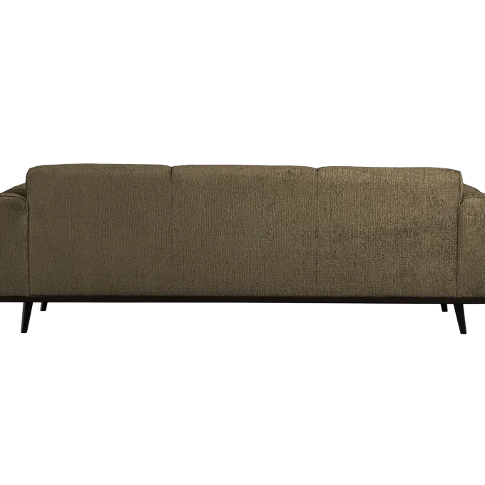 Woood Statement 3-zits bank 230 cm structure velvet bonsai