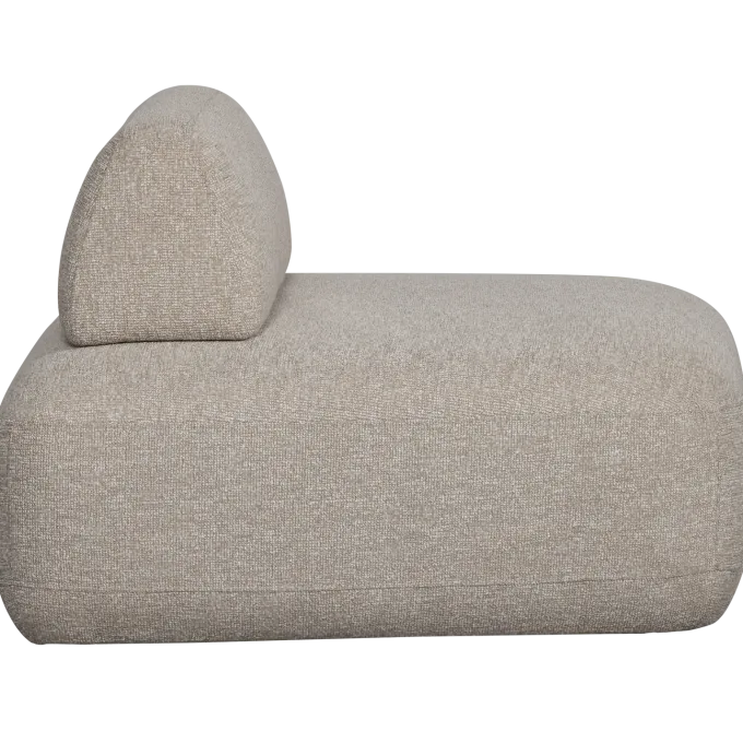 Woood Sterck fauteuil met verplaatsbare rugleuning naturel