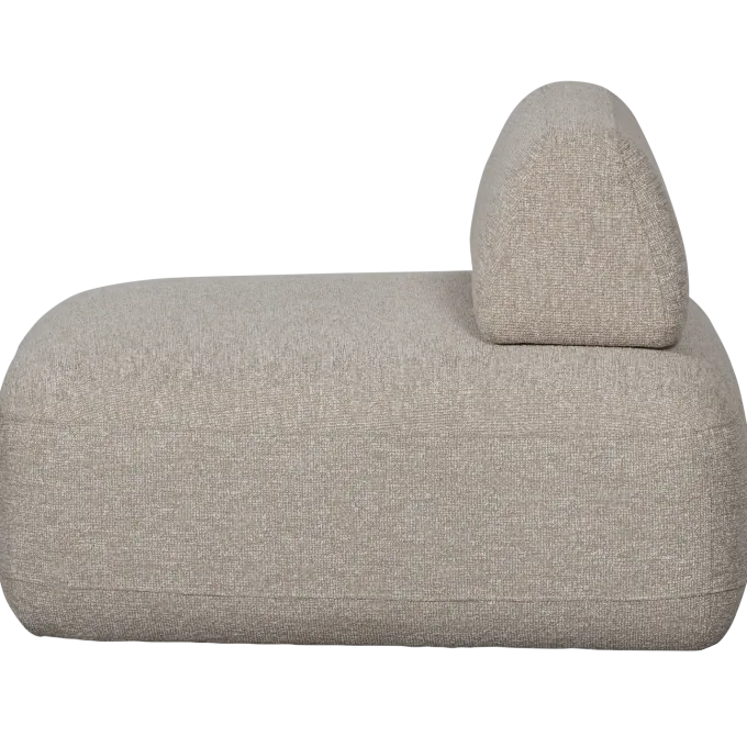 Woood Sterck fauteuil met verplaatsbare rugleuning naturel