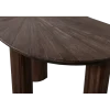 Woood Sun organische sidetable/bureau recycled teak bruin