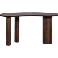 Woood Sun organische sidetable/bureau recycled teak bruin