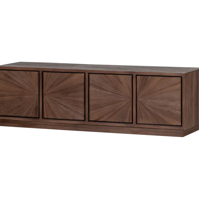 Woood Sun tv meubel recycled teak bruin