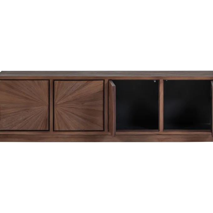Woood Sun tv meubel recycled teak bruin