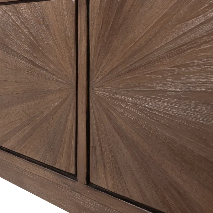 Woood Sun tv meubel recycled teak bruin