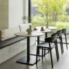 Woood Tablo bistro tafel tussenstuk vingerlas 80x68cm dakargrau [fsc]