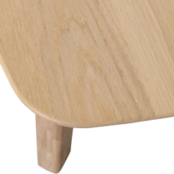 Woood Tablo eettafel deens ovaal dl 180x100cm transparant [fsc]